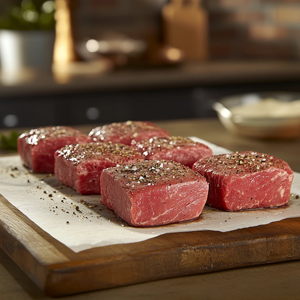 Parmesan Baked Beef Chops - JuicyTable