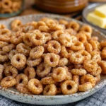 Hot Buttered Cheerios Recipe Snack Mix - Recipe Image