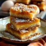 Salted Caramel Gooey Butter Bars (SO Addictive!) - Recipe Image