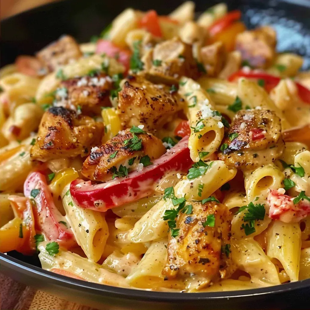 Creamy Pepperjack Chicken and Sausage Pasta You Need to Try - Recipe Image
