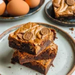 Fudgy Biscoff Brownies — Ultra Gooey & Flavor-Packed - Recipe Image