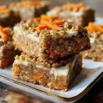 Sugar-Free Cottage Cheese Carrot Cake Bars - Recipe Image