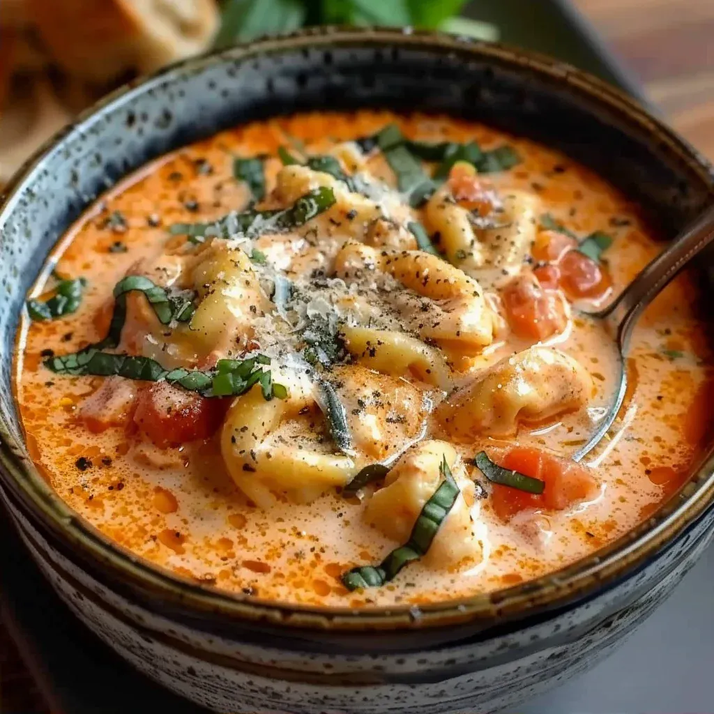 Crock Pot Creamy Chicken Parmesan Soup That Feels Like a Cozy Italian Hug - Recipe Image