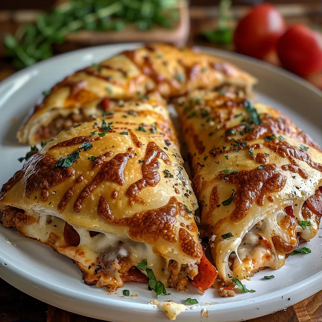 Savory High-Protein Keto Calzone You’ll Want Every Week - Recipe Image