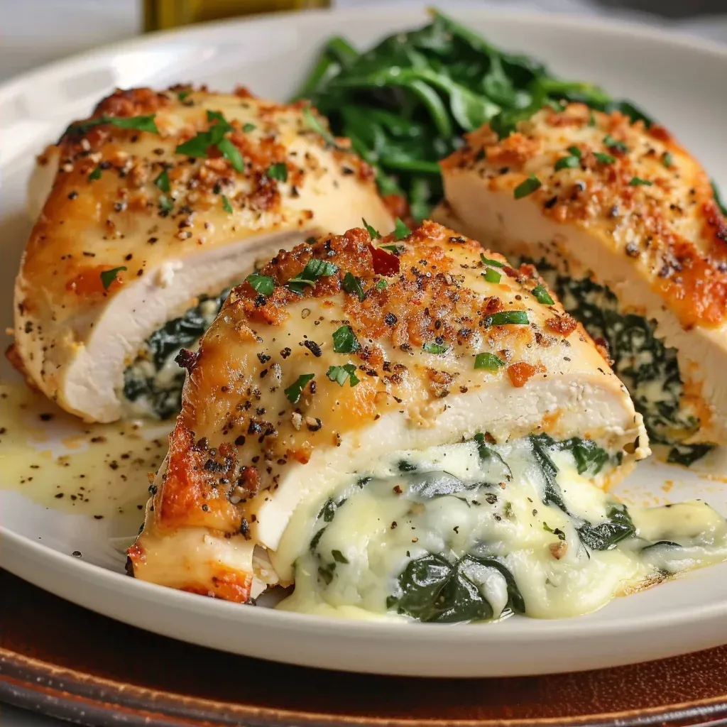 Irresistible Ruth’s Chris Stuffed Chicken Copycat You Can Make at Home - Recipe Image