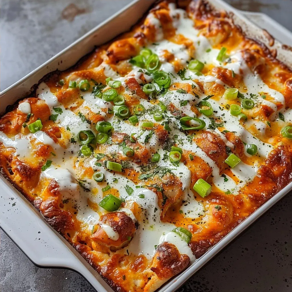 Buffalo Chicken Cheese Bake Everyone Will Crave - Recipe Image